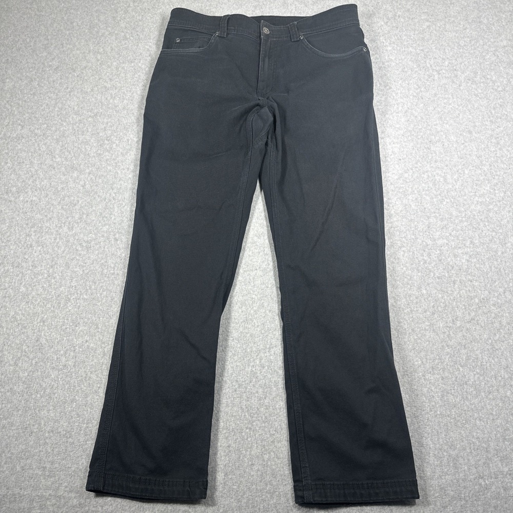 Duluth Trading DuluthFlex Fire Hose Slim Fit Jeans Men's 34x30(34x29) Black